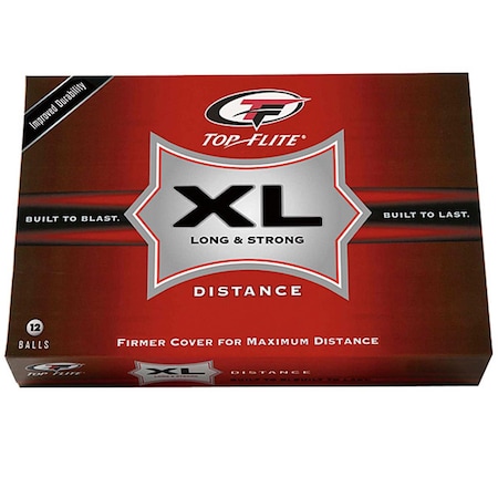 Teeoff Top-Flite-R XL Distance Golf Ball Std Serv 60166